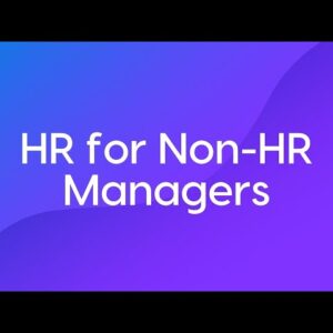 HR Skills for Non-HR Managers Course