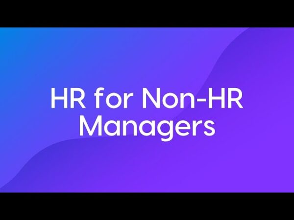 HR Skills for Non-HR Managers Course